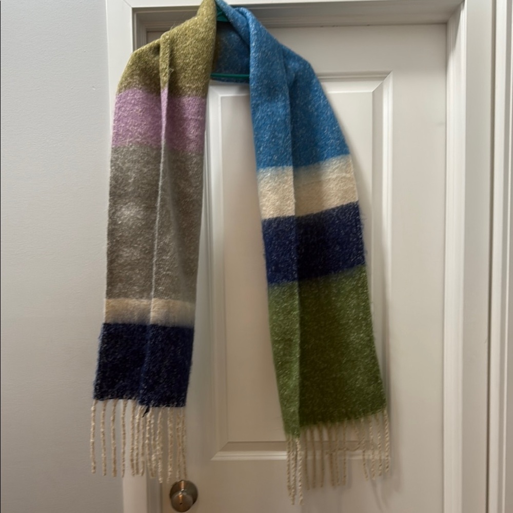 Colorful Striped Scarf